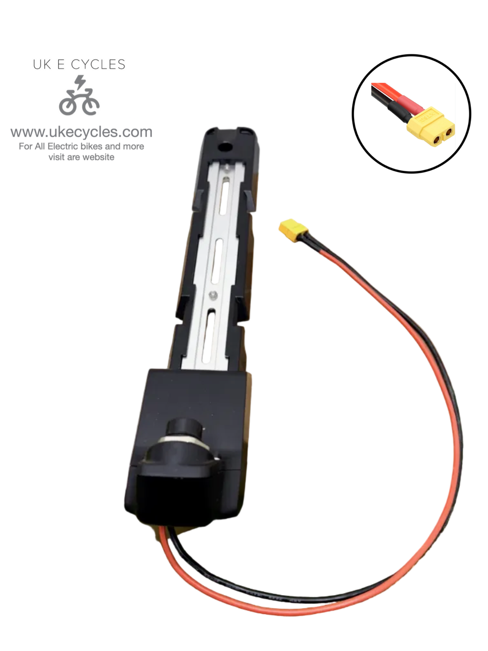 E-Bike Battery Mounting Plate Bracket Support 2 pin Tiger Shark
