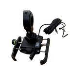Phone Charger Holder With USB Electric bike/Motorbike Mount Cradle Input 12V-90V