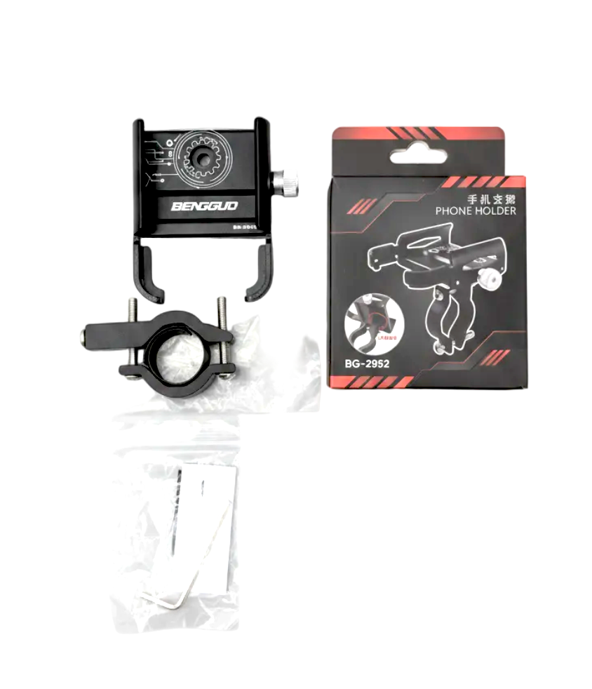 Aluminum Alloy Bicycle E-bike Scooter Motorcycle Mobile Phone Holder Bracket