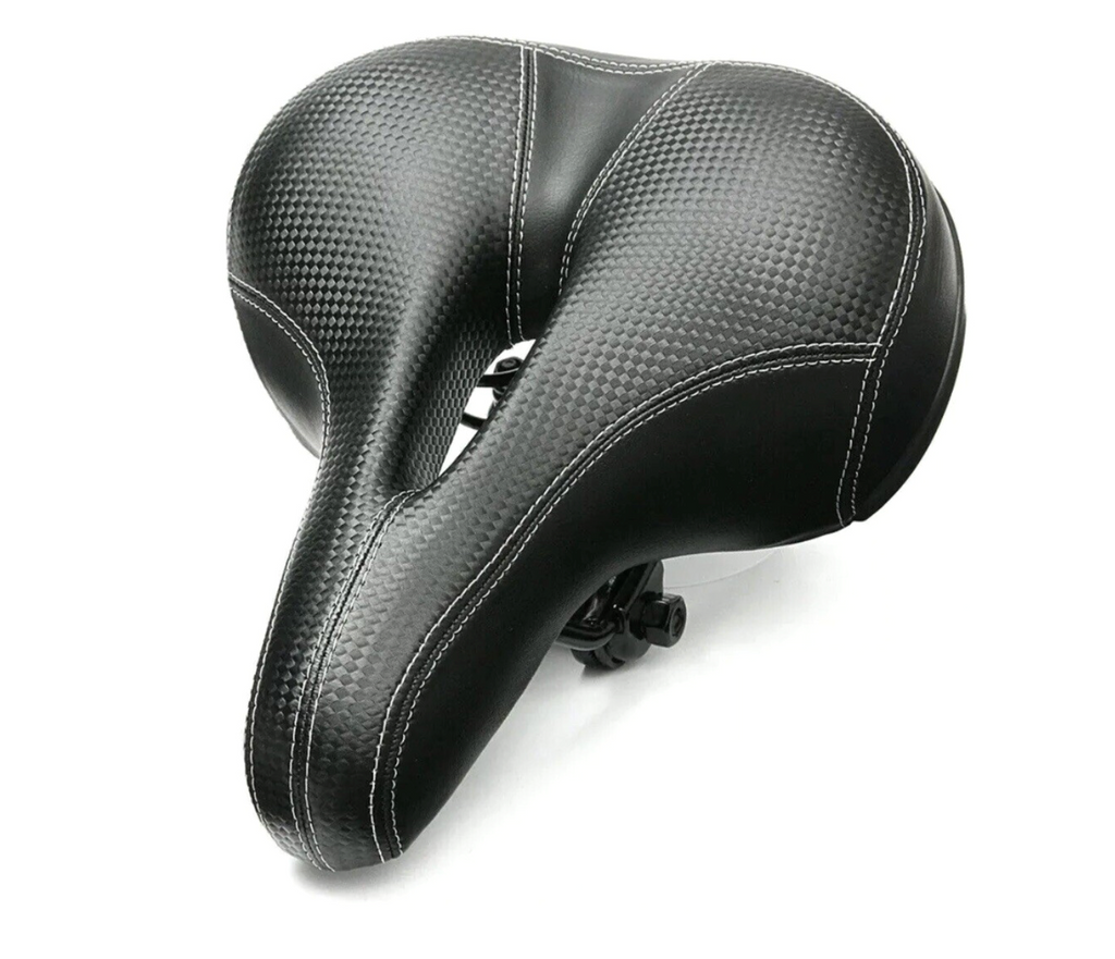 Universal Extra Wide Comfy Cushioned Bicycle Gel Saddle Bike Seat Soft Padded
