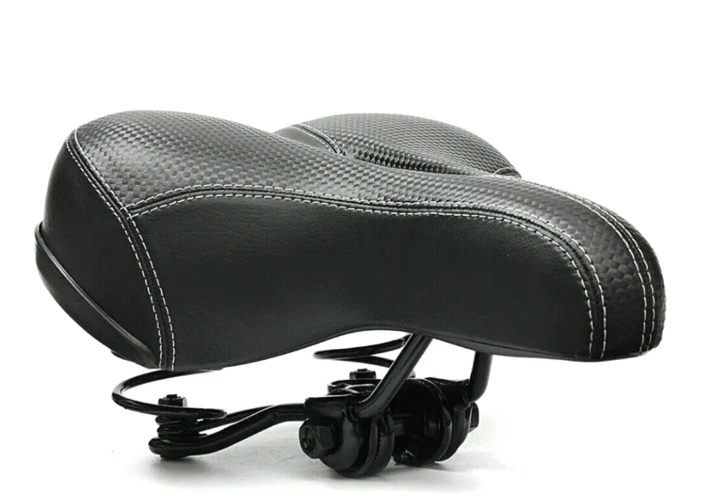 Universal Extra Wide Comfy Cushioned Bicycle Gel Saddle Bike Seat Soft Padded