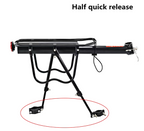 Bike Rear Cargo Rack Quick Release Carrier Bicycle Pannier Luggage Cargo Holder
