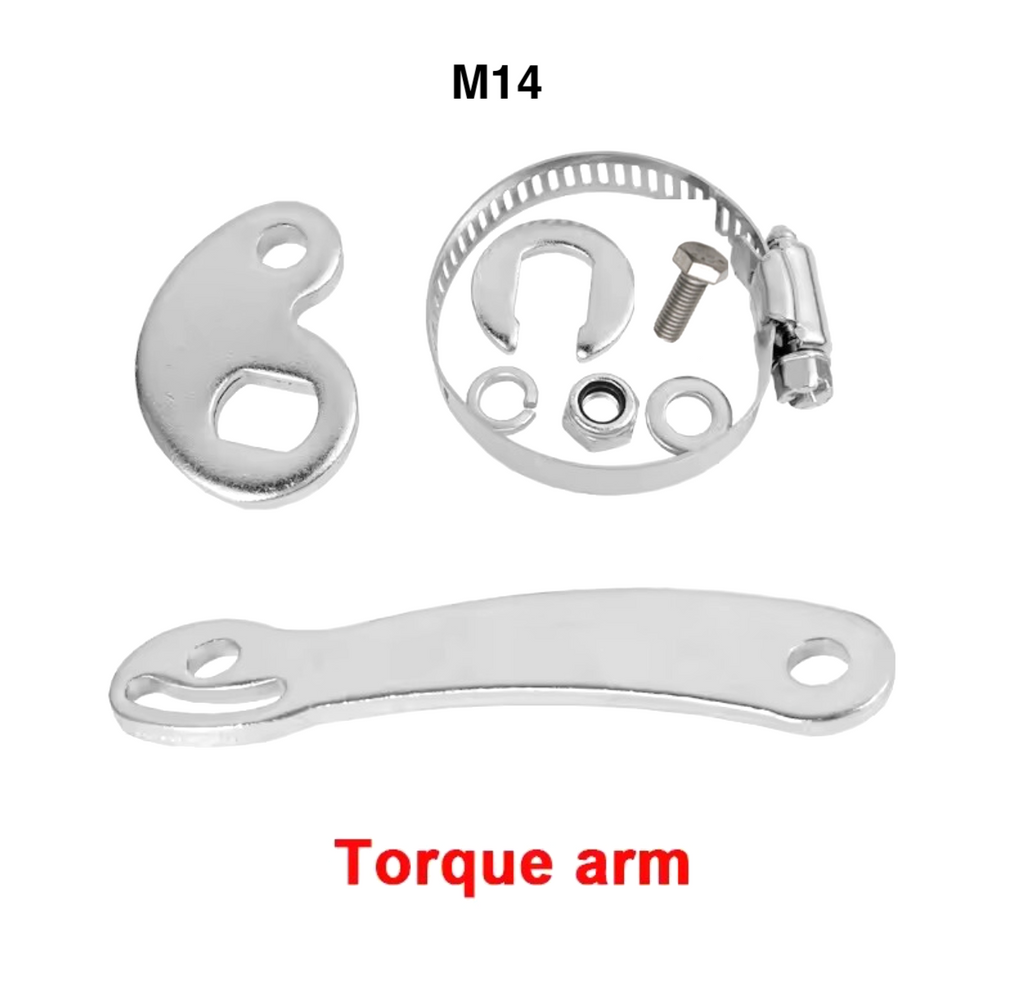 2X M14 Torque Arm E-Bike Heavy-Duty 5mm Stainless Steel 14x10mm Electric Bike