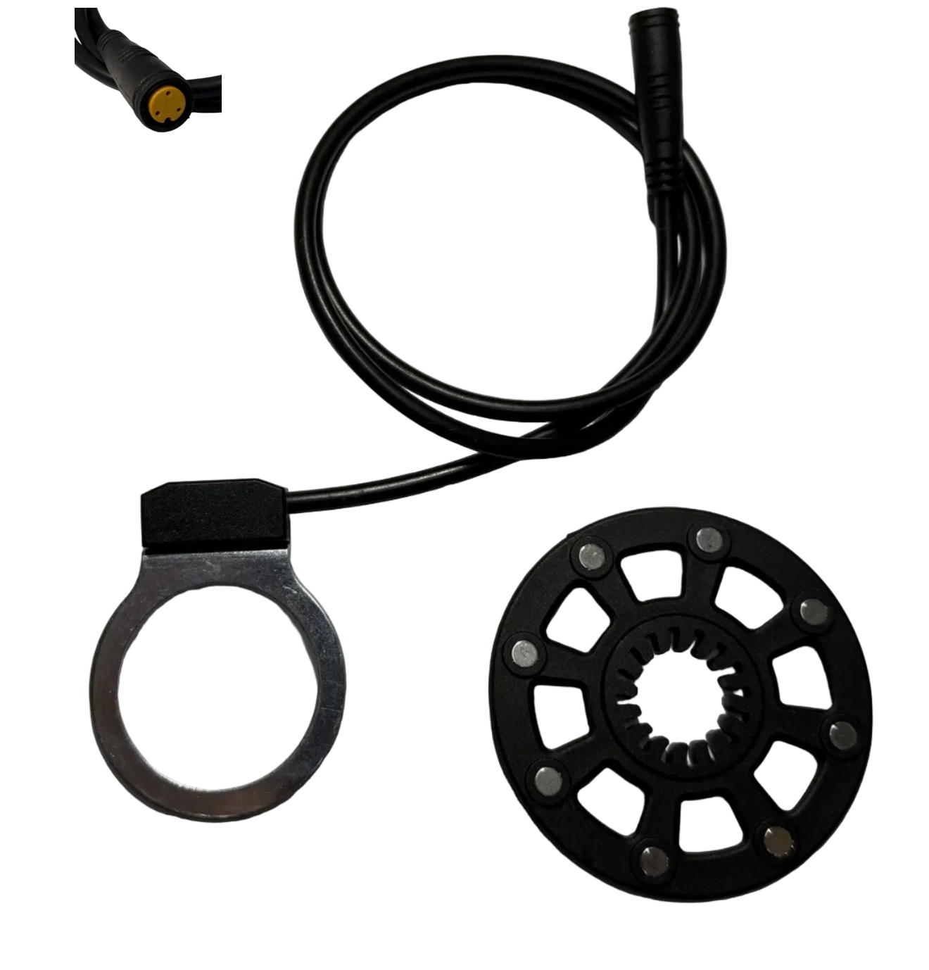 Electric Ebike Pedal Assist Sensor With Waterproof 3 Pin Plug Female 8 Magnet