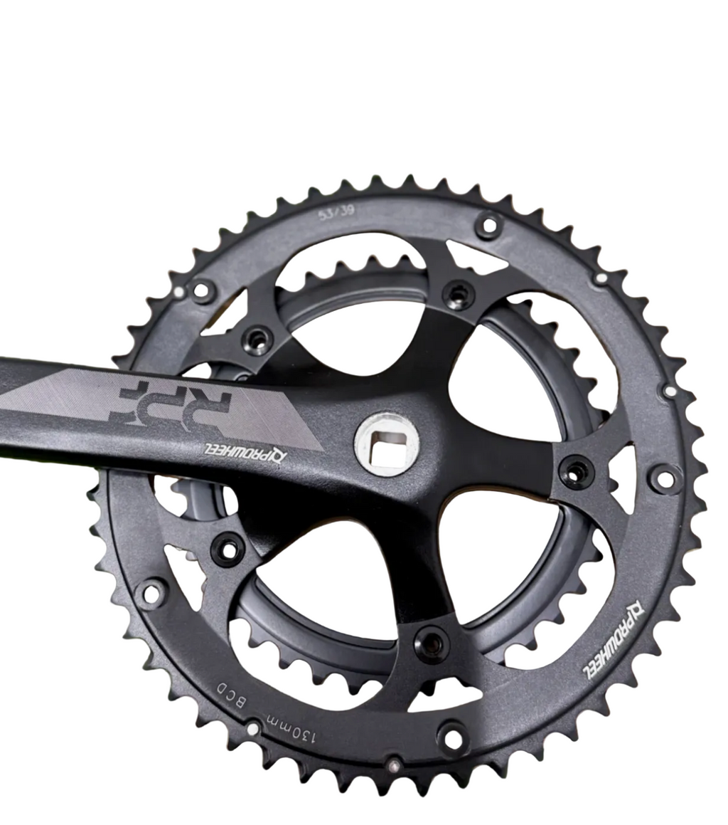 PROWHEEL RPF-521-N Road Bicycle Square Hole Crankset 7/8/9/10 Speed 53/39T 170mm