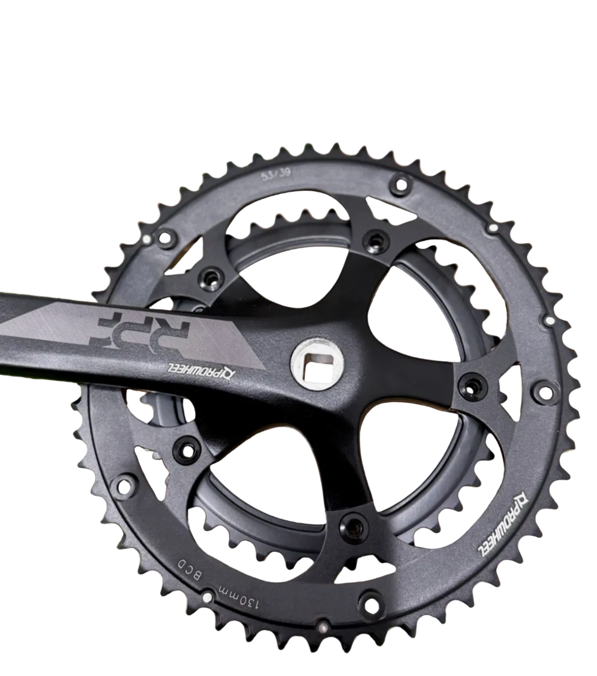 PROWHEEL RPF-521-N Road Bicycle Square Hole Crankset 7/8/9/10 Speed 53/39T 170mm