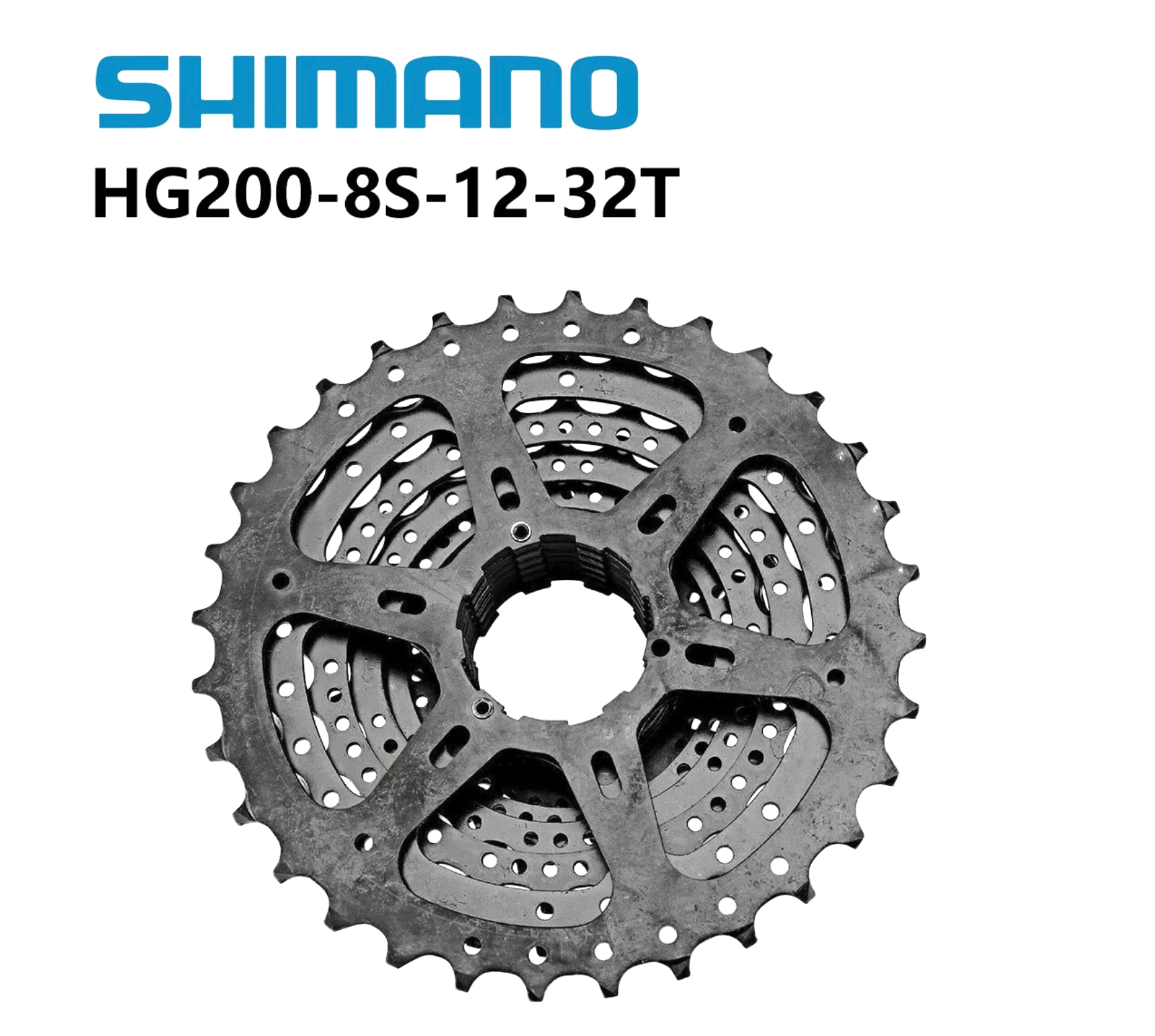 Shimano Altus CS-HG200-8 Speed Cassette Mountain Bike Bicycle 12-32T