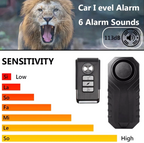 Wireless Anti-Theft Burglar Security Alarm For E-Bikes,Bikes,Motorcycle,Scooter And more