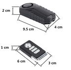 Wireless Anti-Theft Burglar Security Alarm For E-Bikes,Bikes,Motorcycle,Scooter And more