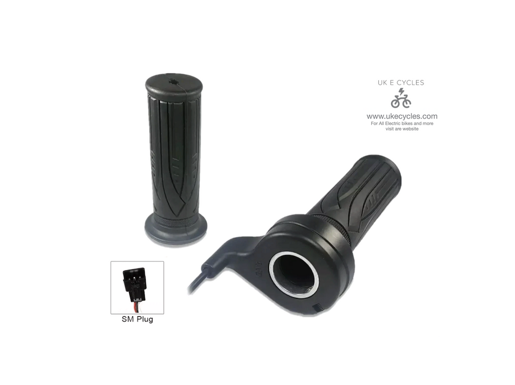 Electric bike/Scooter/Ebike Full Twist Throttle 12v/24v/36v/48v 3pin sm plug