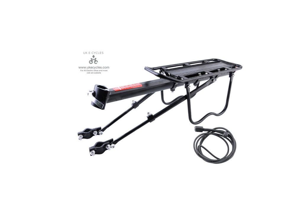 Bike Rear Cargo Rack Quick Release Carrier Bicycle Pannier Luggage Cargo Holder