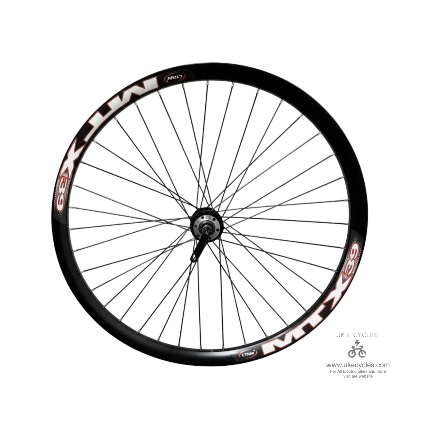 Double Wall Rim MTX39 Rim Quick Release Front Wheel MTB Ebike 26" 27.5" 29"