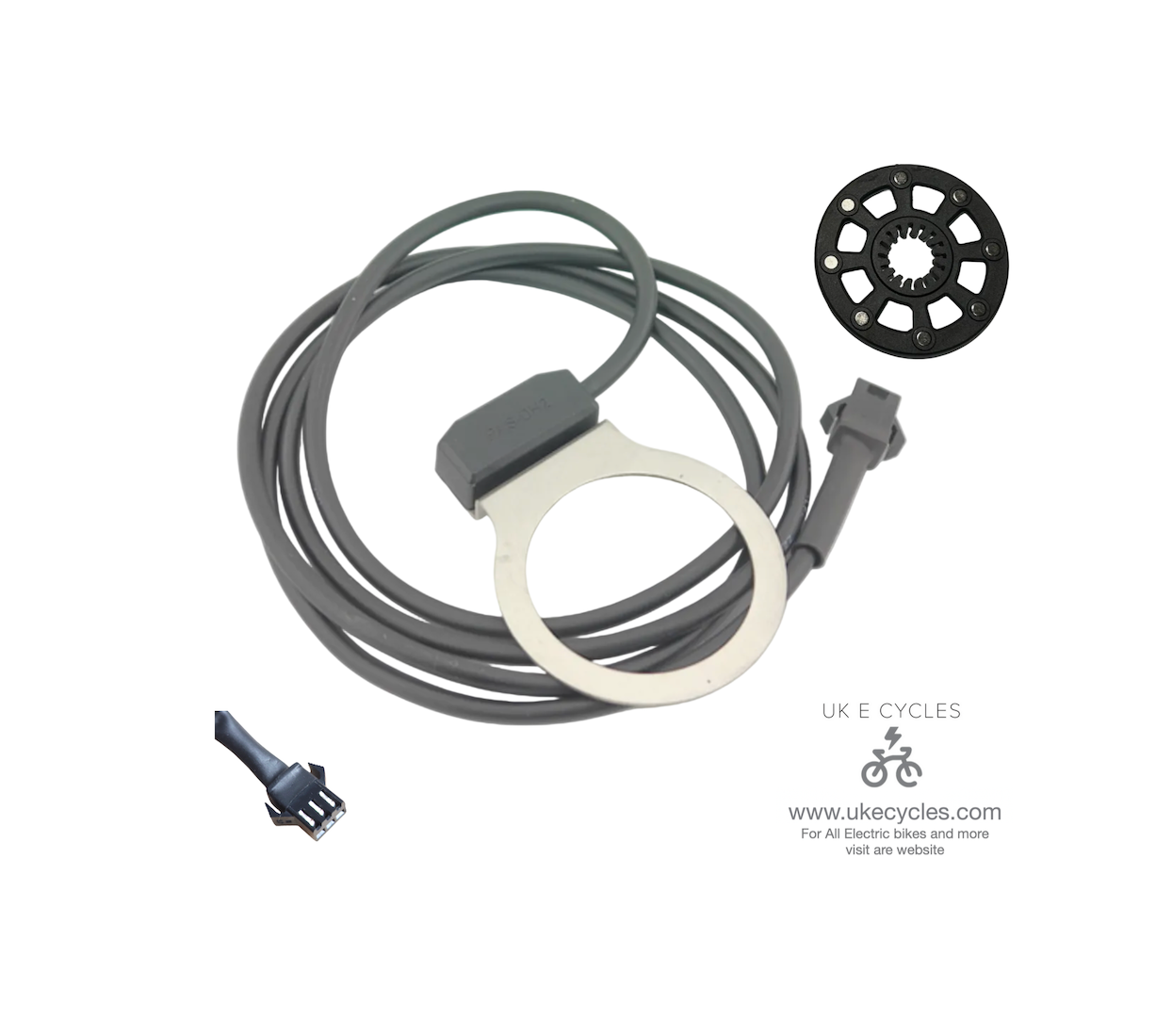 Electric Speed Sensor E-bike Bicycle Pedal PAS 8 Magnets System Assist