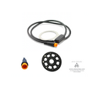 Electric Ebike Pedal Assist Sensor With Waterproof Bafang 3 Pin Male Plug 8 Magnet