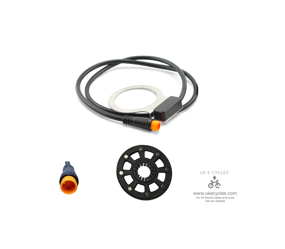 Electric Ebike Pedal Assist Sensor With Waterproof Bafang 3 Pin Male Plug 8 Magnet