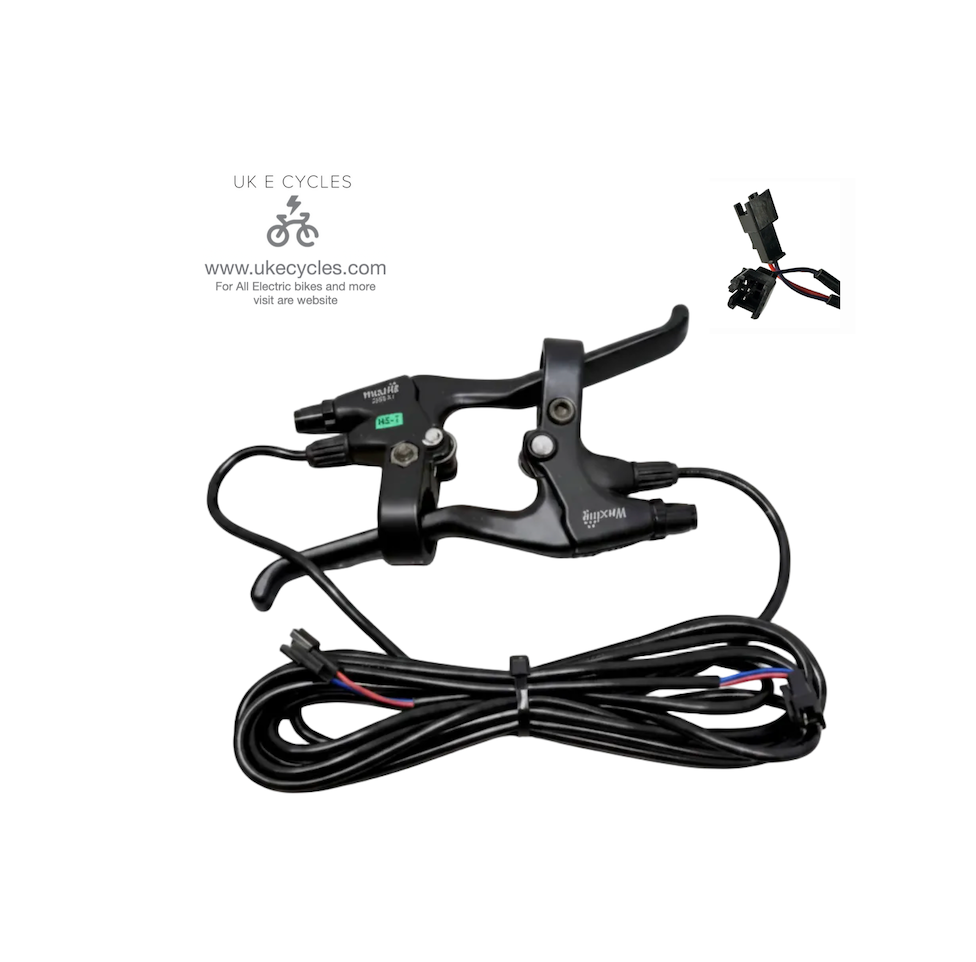 Ebike Cut Off Sensor Bicycle Electric Brake Levers Pair Left Right Wuxing Black