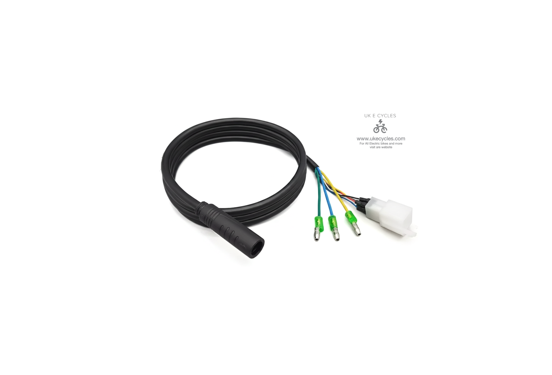 E-bike Electric Bicycle Hub Motor Extension Cable 9 Pin Female 120cm