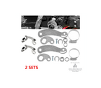 2X M14 Torque Arm E-Bike Heavy-Duty 5mm Stainless Steel 14x10mm Electric Bike