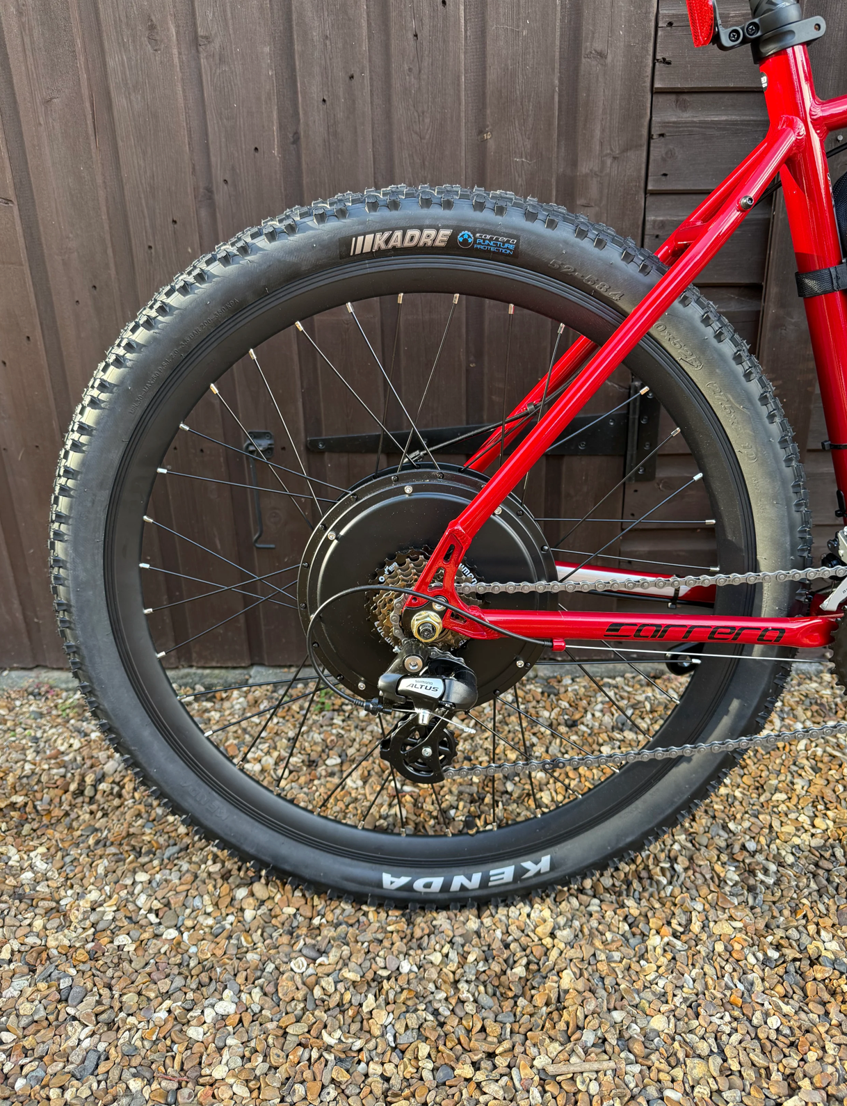 Carrera Valour Red edition electric bike 48v 25ah  2000 Watts Lithium🔋.  MTX