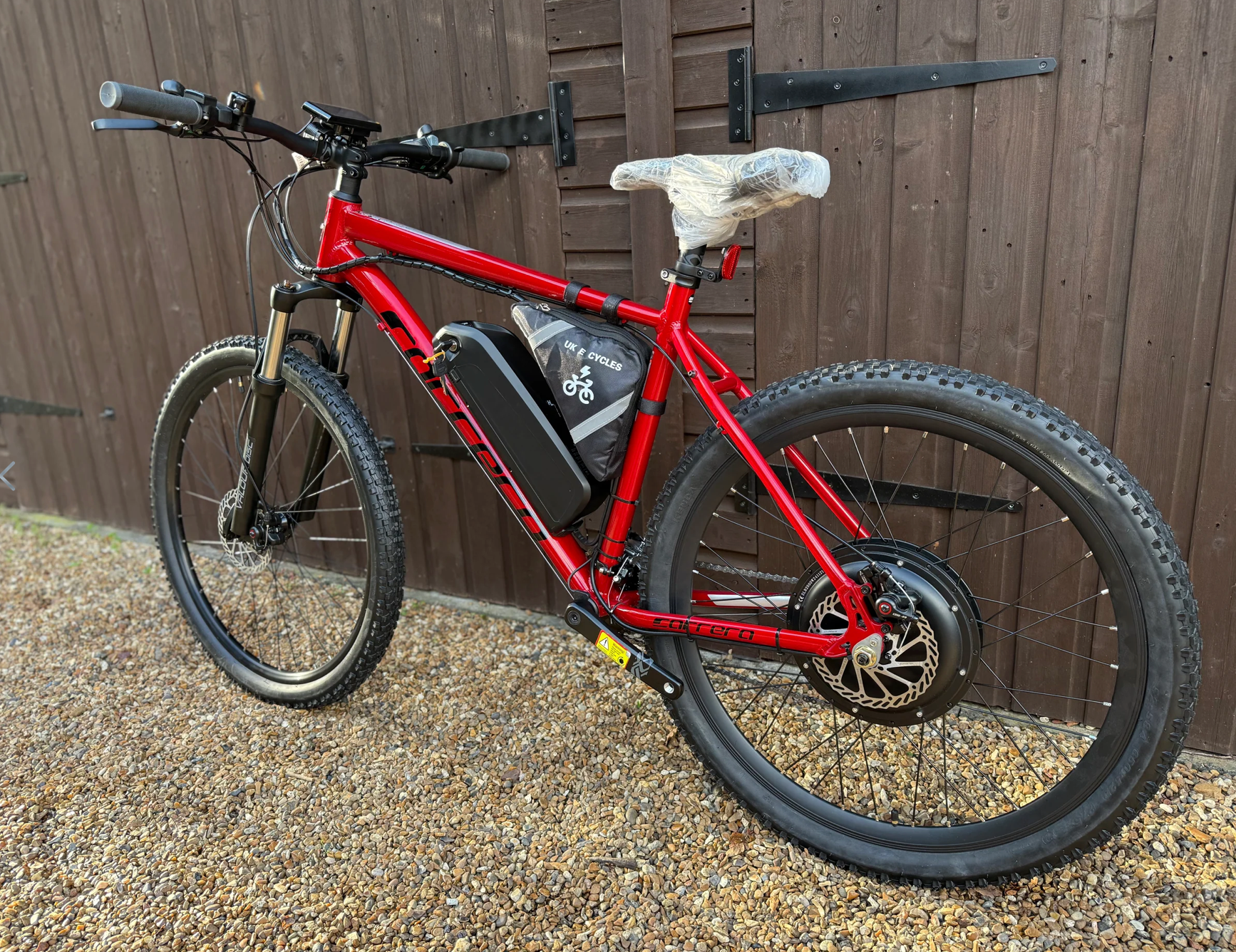 Carrera Valour Red edition electric bike 48v 25ah  2000 Watts Lithium🔋.  MTX