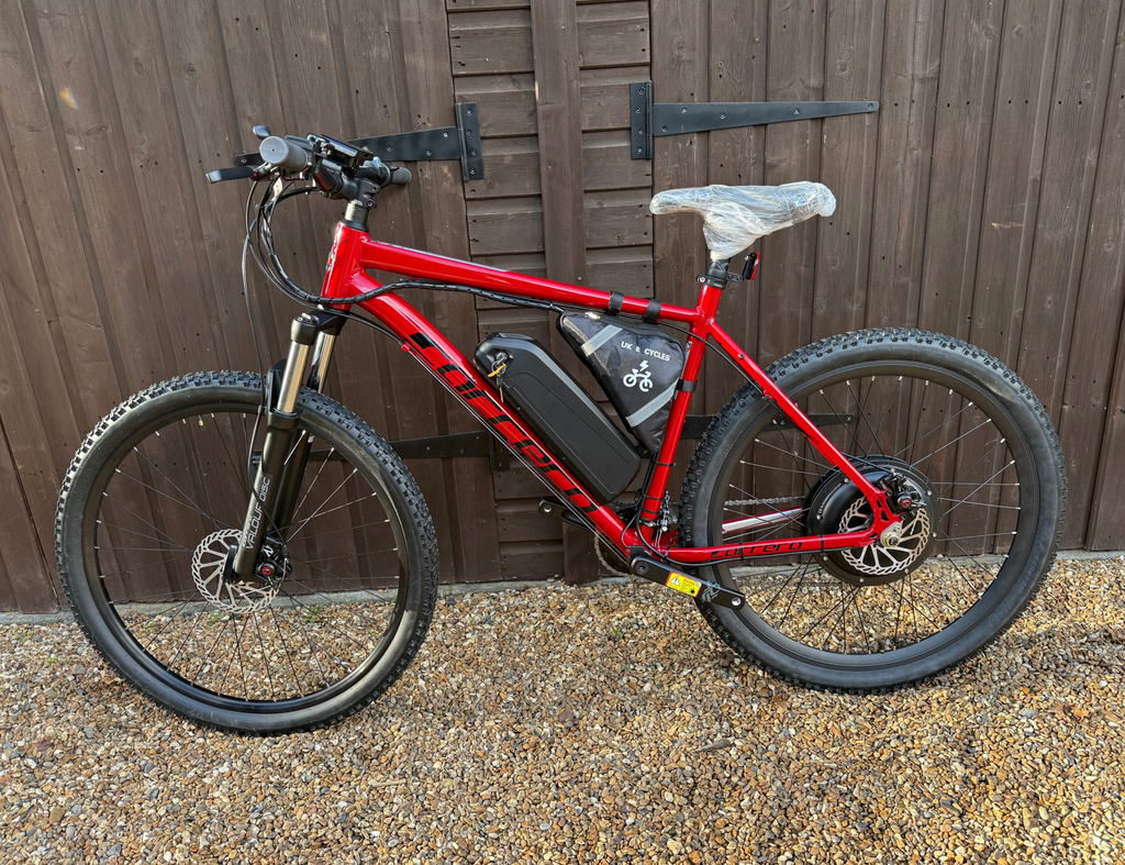 Carrera Valour Red edition electric bike 48v 25ah  2000 Watts Lithium🔋.  MTX