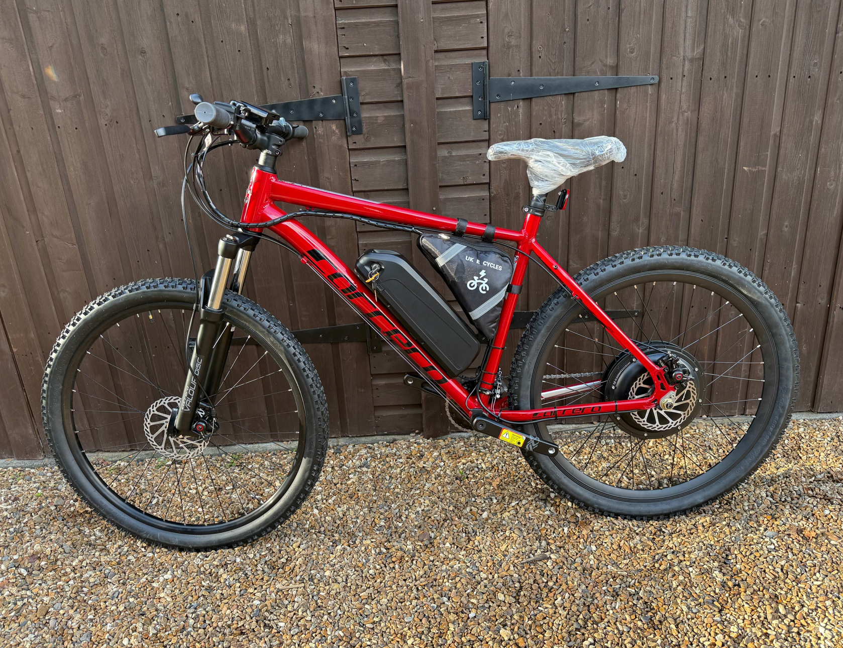 Carrera Valour Red edition electric bike 48v 25ah  2000 Watts Lithium🔋.  MTX