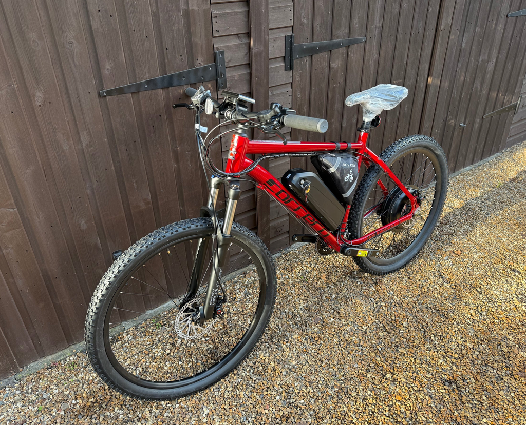 Carrera Valour Red edition electric bike 48v 25ah  2000 Watts Lithium🔋.  MTX