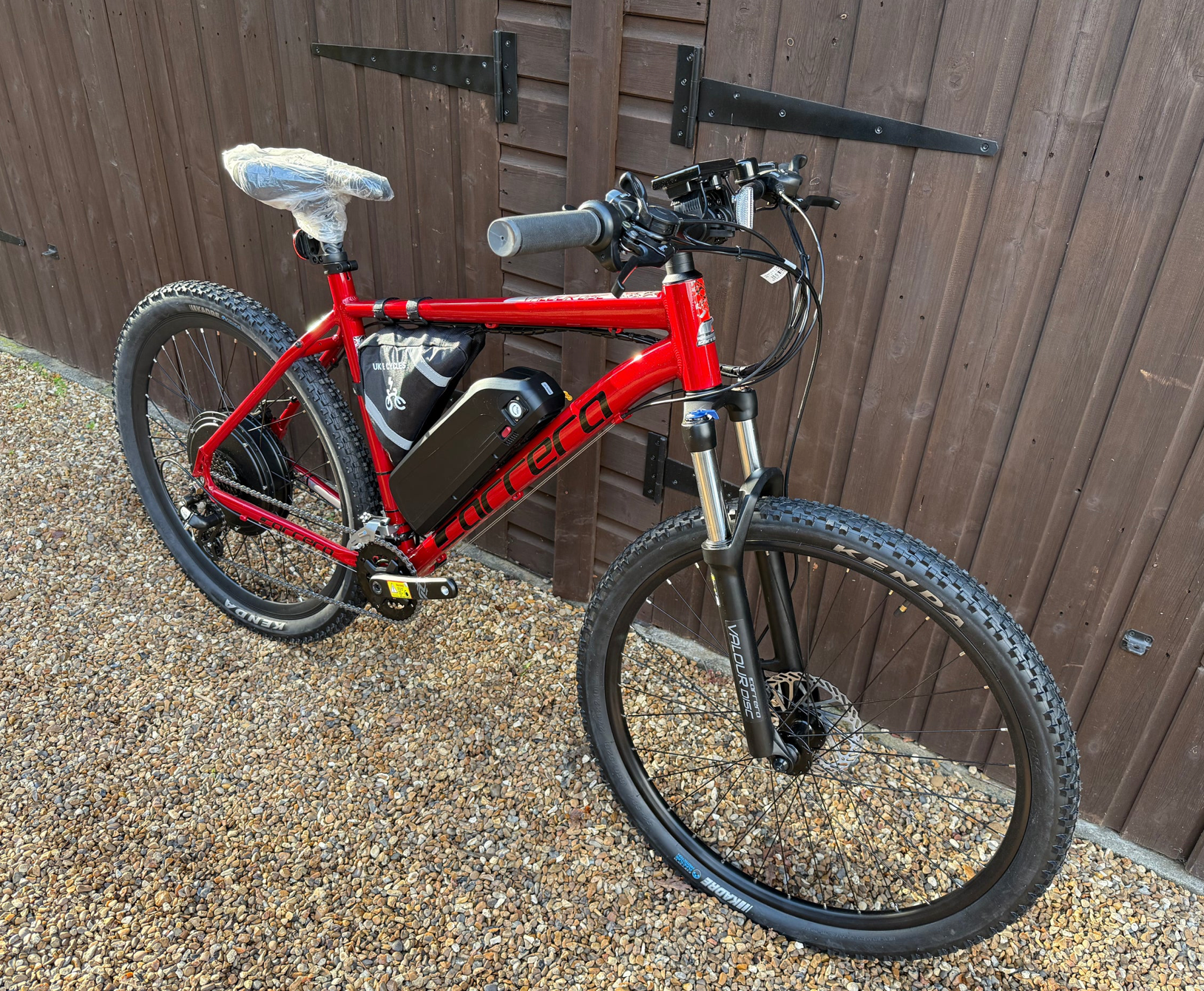 Carrera Valour Red edition electric bike 48v 25ah  2000 Watts Lithium🔋.  MTX