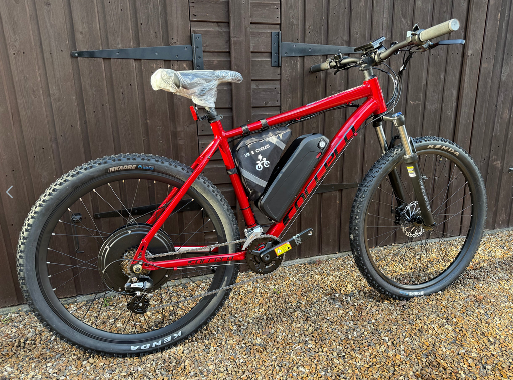 Carrera Valour Red edition electric bike 48v 25ah  2000 Watts Lithium🔋.  MTX