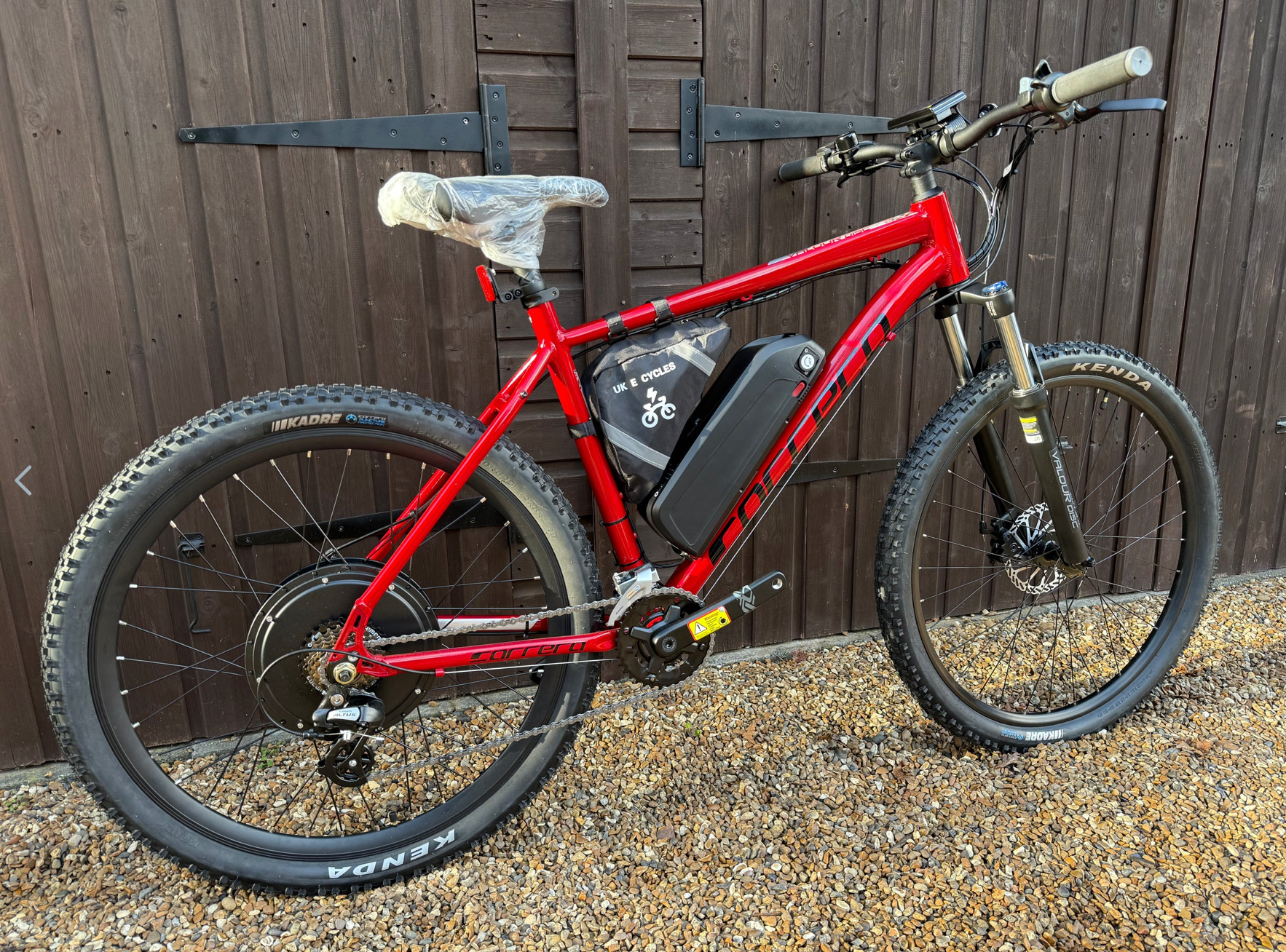 Carrera Valour Red edition electric bike 48v 25ah  2000 Watts Lithium🔋.  MTX
