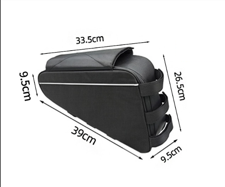52v 28ah Triangle Li-ion Ebike Battery Electric Bike with 3a charger Soft Case