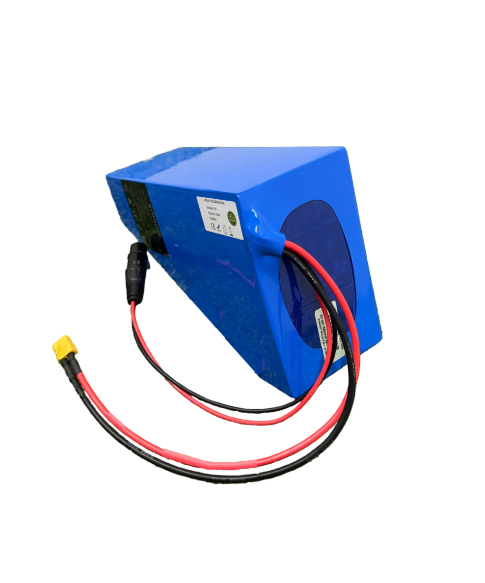 48v 25ah Triangle Li-ion Ebike Battery Electric Bike with 3a charger Soft Case