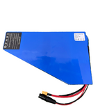 72v 25ah Triangle Li-ion Ebike Battery Electric Bike with 4a charger Soft Case