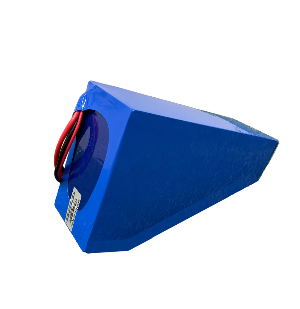 52v 25ah Triangle Li-ion Ebike Battery Electric Bike with 3a charger Soft Case