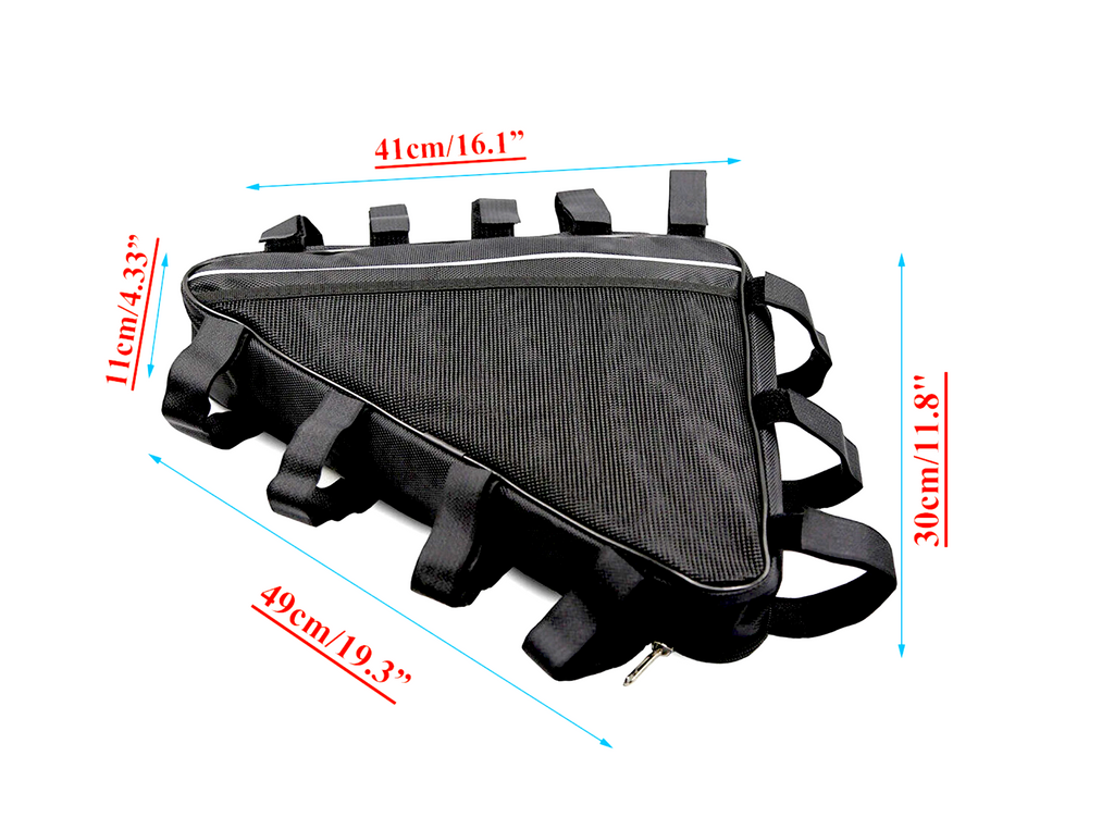 Triangle Battery Ebike Bag Storage Waterproof For MTB Electric Bicycle Li-ion Medium