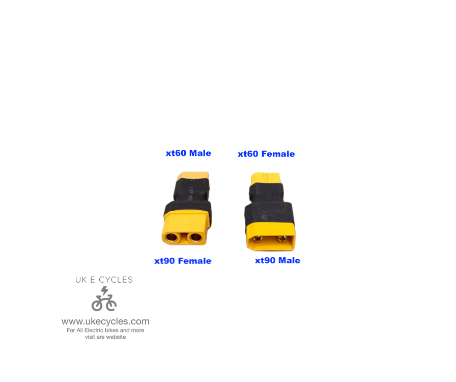 XT90 to XT60 Adaptor Plug XT-90 / XT-60 Connectors Male Female RC /Ebike Battery