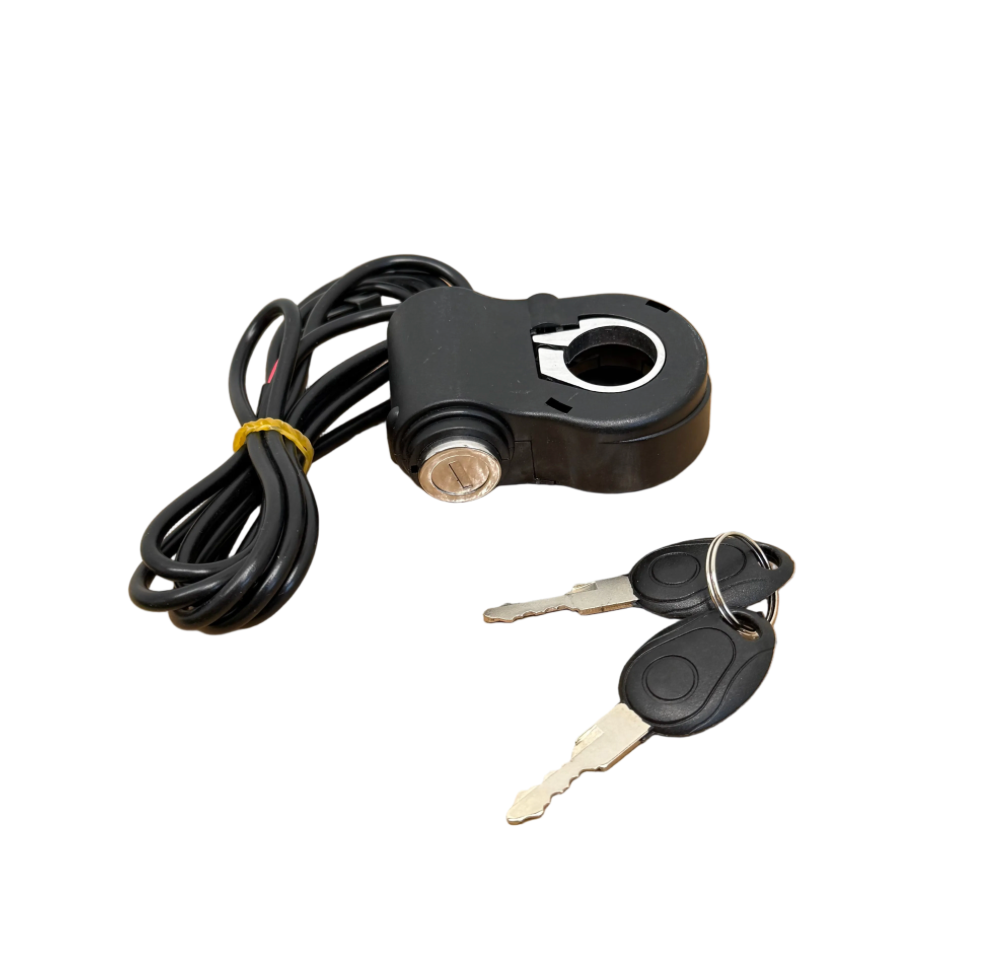 E Bike Ignition Key On Off Handlebar Fitment Ebike Security 2 Switch 2 Pin SM