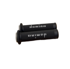 Universal Domino Black Grey XM2 Motorcycle Race Grips Track Pair