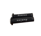 Universal Domino Black Grey XM2 Motorcycle Race Grips Track Pair