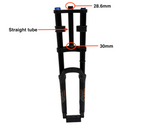 27.5/29" Double Shoulder Air Suspension Fork 180mm Travel MTB E-Bike Through Axle