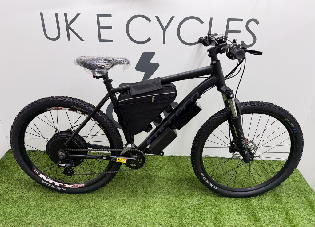 Carrera Vengeance electric bike 72v 3000 Watts mtx Lithium🔋  Black Edition