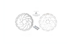 Front and Rear Brake Disc Set with Bolts SURRON SUR-RON Light Bee X S L1E / Talaria 200mm