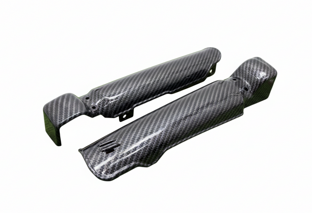 Carbon Dipped Style Fork Guards Shock Absorber Cover For SurRon Light Bee X S