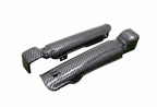 Carbon Dipped Style Fork Guards Shock Absorber Cover For SurRon Light Bee X S