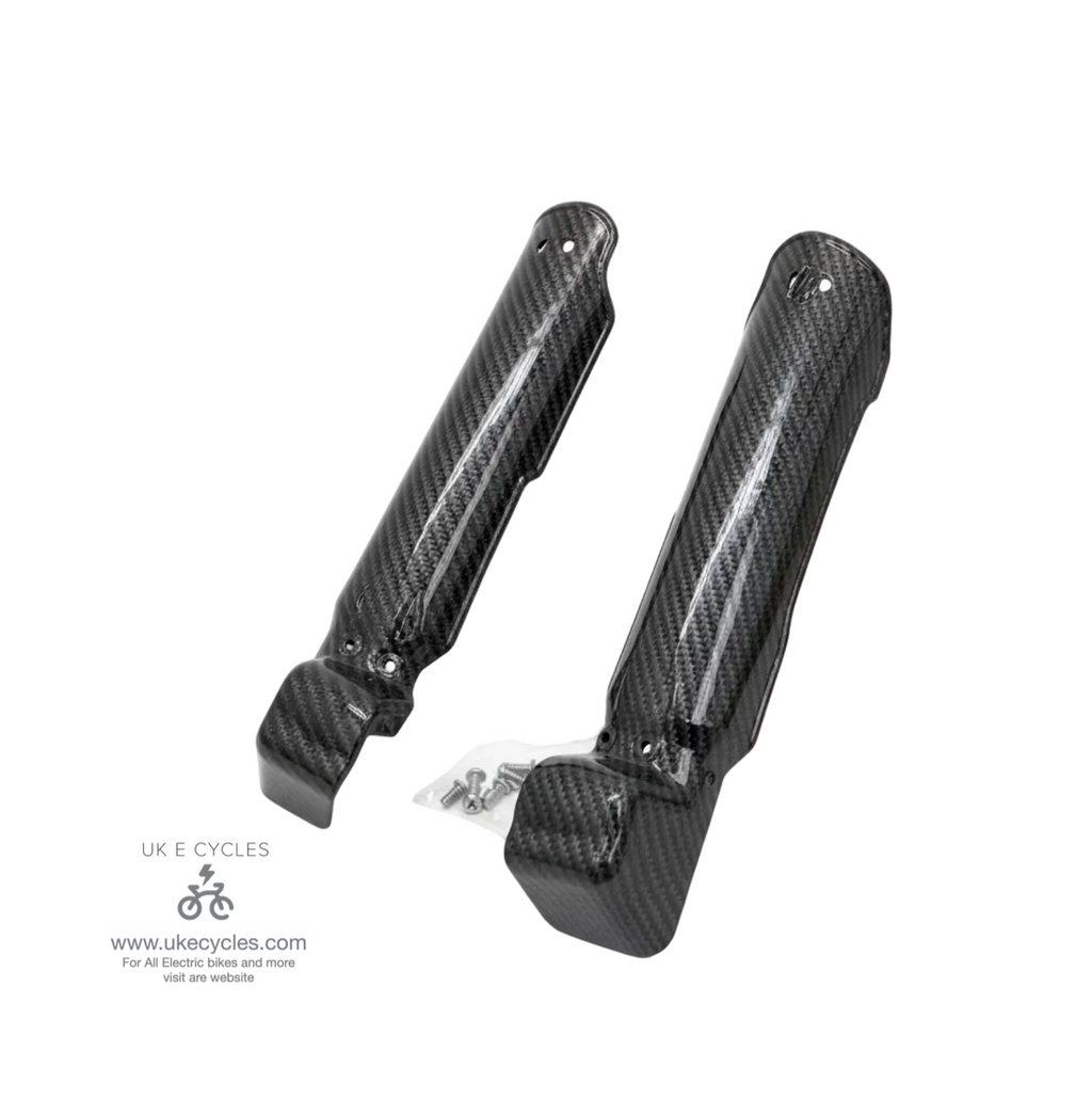 Carbon Dipped Style Fork Guards Shock Absorber Cover For SurRon Light Bee X S