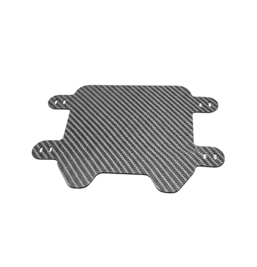 Surron / MTB Carbon Fibre Style Front Number Board Plate