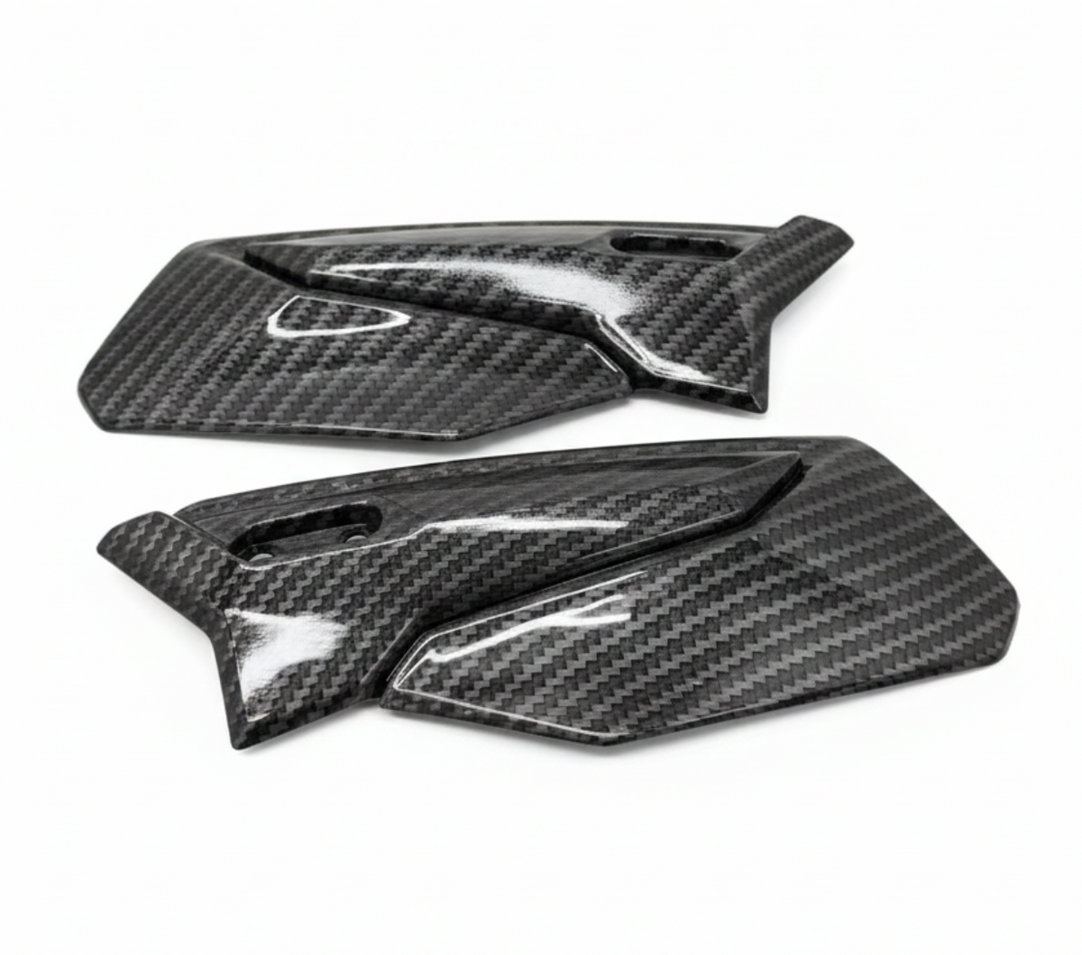 Surron Ultra Bee Carbon Dipped Hand guards / Wind Guard Hand Cover With Brackets