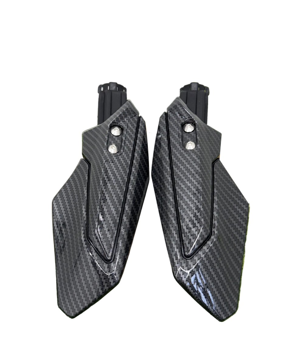 Surron Ultra Bee Carbon Dipped Hand guards / Wind Guard Hand Cover With Brackets