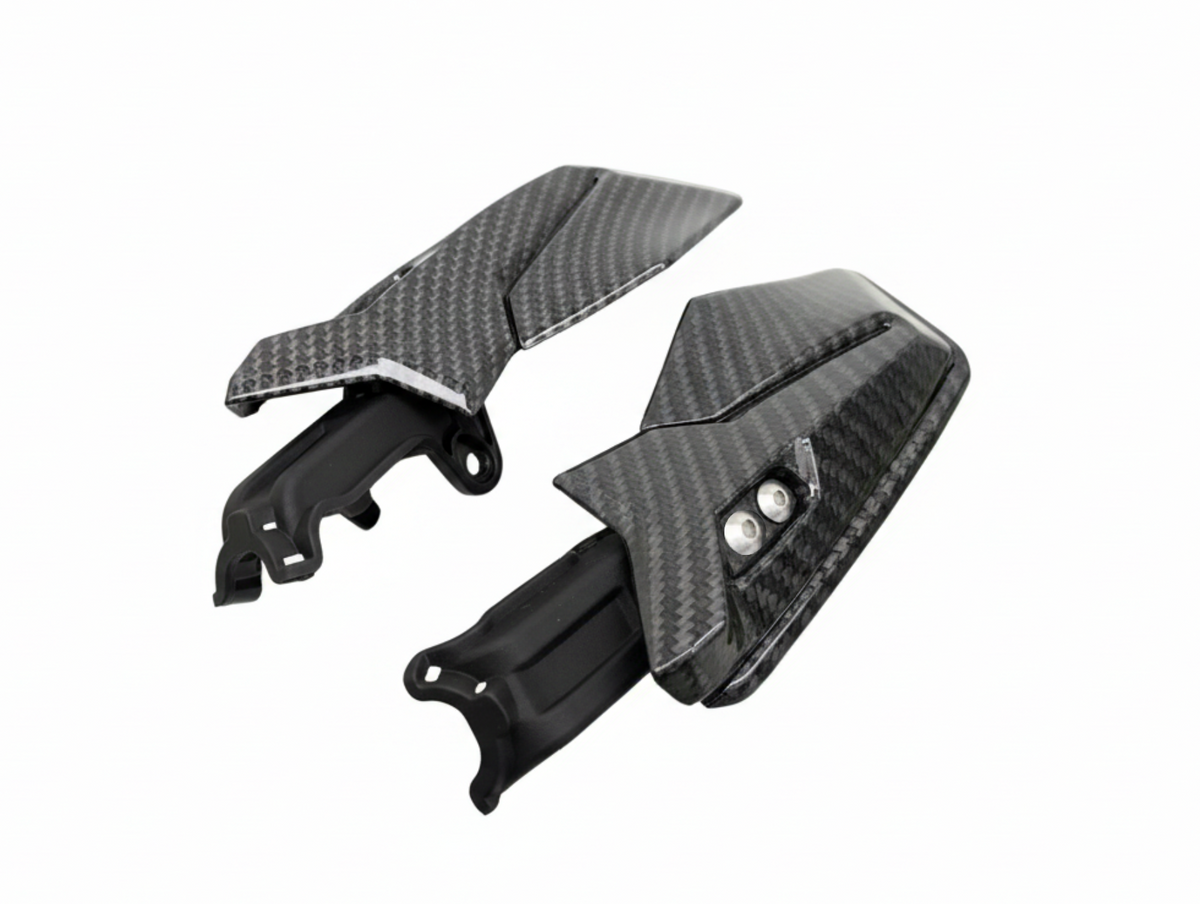 Surron Ultra Bee Carbon Dipped Hand guards / Wind Guard Hand Cover With Brackets