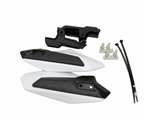 Surron Ultra Bee White Handguards / Wind Guard Hand Cover With Brackets